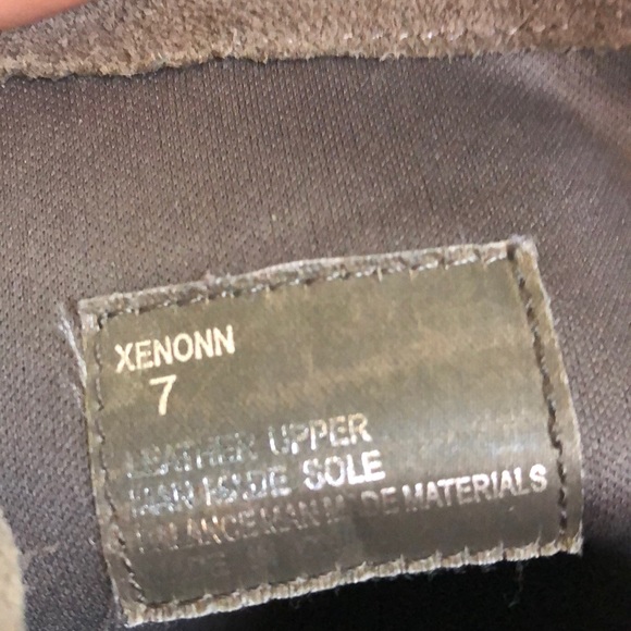 Dark grey over the knee platform heel boots - Picture 5 of 5